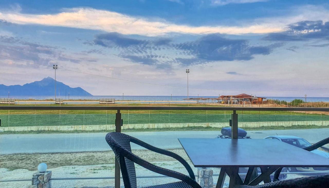 Vrahakia Beach 萨尔蒂 外观 照片